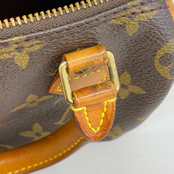 1240001052754 10 Louis Vuitton Mini Speedy Monogram Handbag Brown