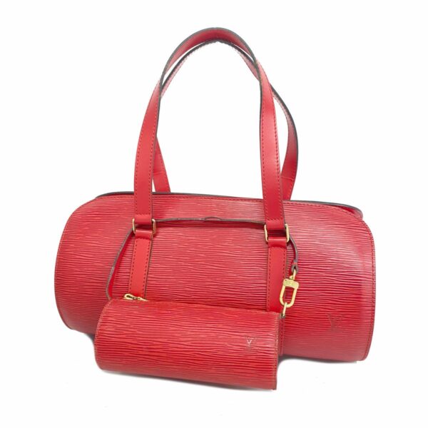 1240001052755 1 Louis Vuitton Soufflo Epi Handbag Castilian Red