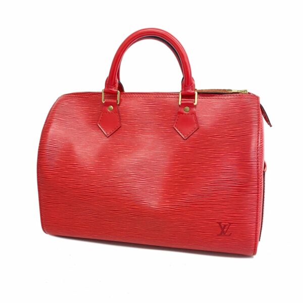 1240001052756 1 Louis Vuitton Speedy 30 Epi Handbag Castilian Red