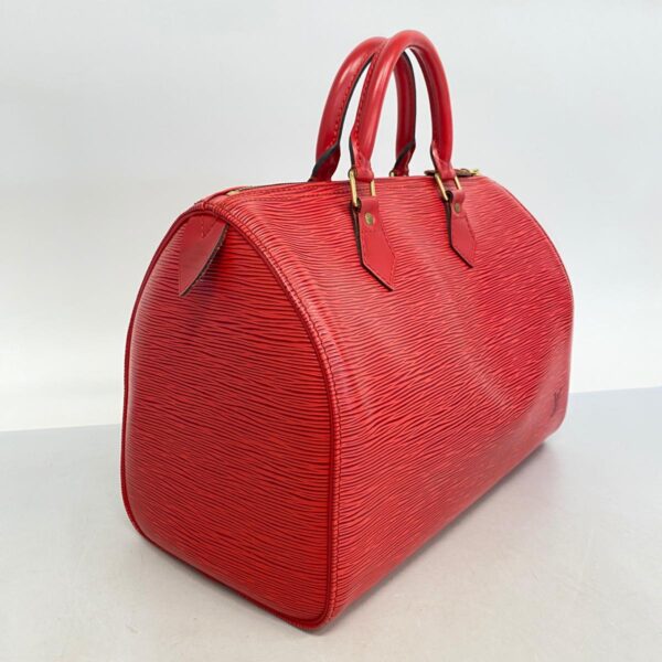 1240001052756 2 Louis Vuitton Speedy 30 Epi Handbag Castilian Red