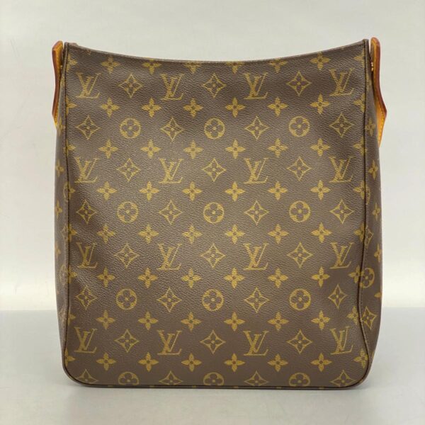 1240001052763 12 Louis Vuitton Looping GM Monogram Shoulder Bag Brown