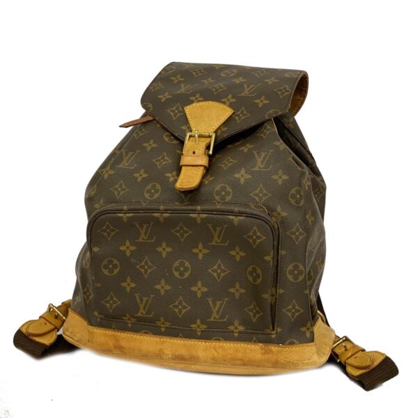 1240001052764 1 Louis Vuitton Monsouris GM Monogram Rucksack Brown