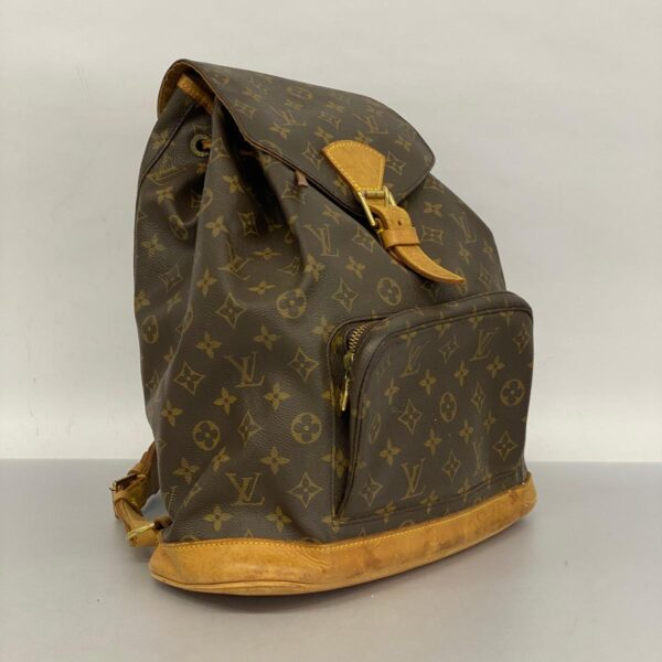 1240001052764 2 Louis Vuitton Monsouris GM Monogram Rucksack Brown