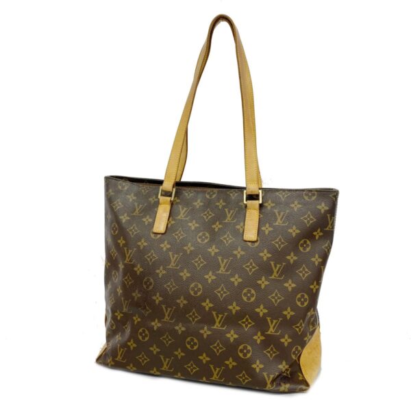 1240001052779 1 Louis Vuitton Cabamezzo Monogram Tote Bag Brown