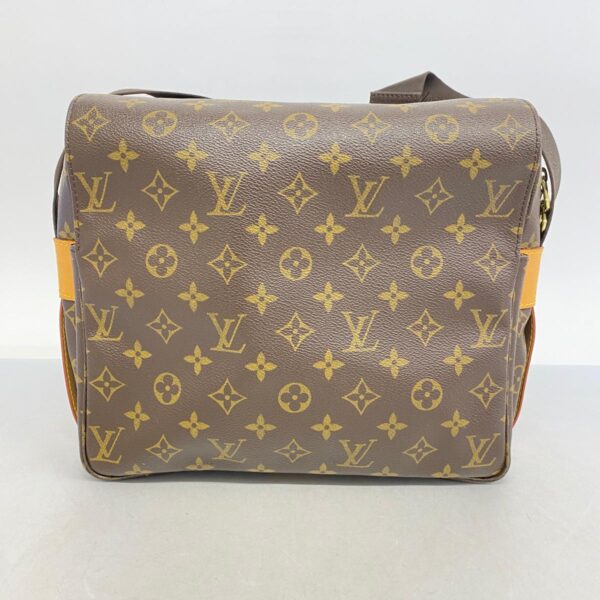 1240001052787 13 Louis Vuitton Naviglio Monogram Shoulder Bag Brown