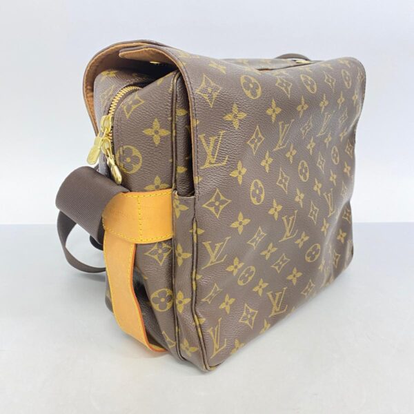 1240001052787 2 Louis Vuitton Naviglio Monogram Shoulder Bag Brown