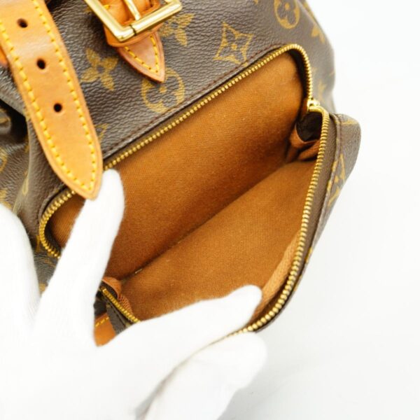 1240001052789 13 Louis Vuitton Monsouris MM Monogram Rucksack Brown