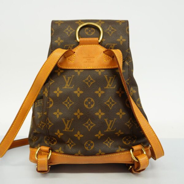 1240001052789 16 Louis Vuitton Monsouris MM Monogram Rucksack Brown