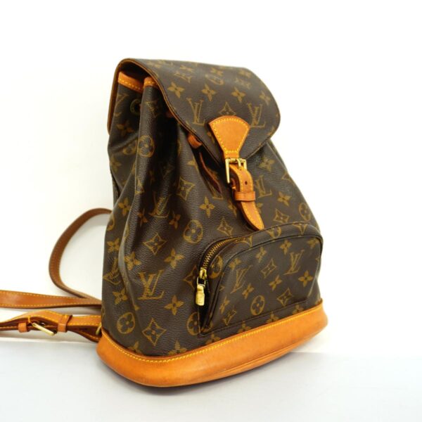 1240001052789 2 Louis Vuitton Monsouris MM Monogram Rucksack Brown