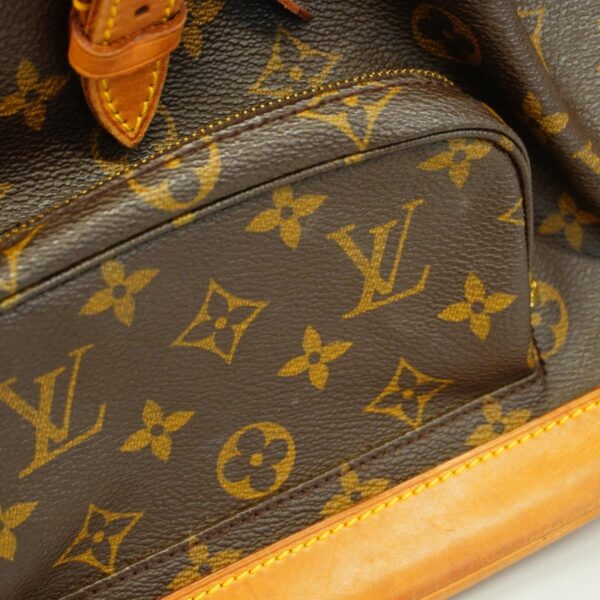 1240001052789 7 Louis Vuitton Monsouris MM Monogram Rucksack Brown