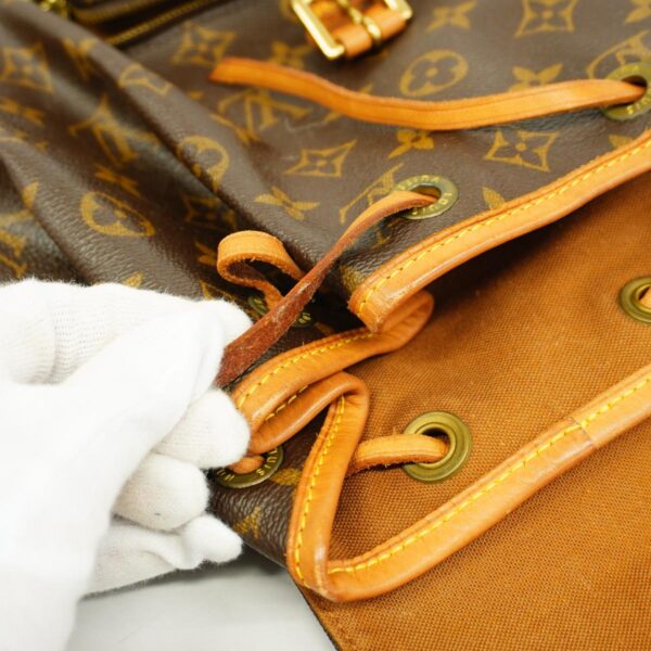 1240001052789 8 Louis Vuitton Monsouris MM Monogram Rucksack Brown