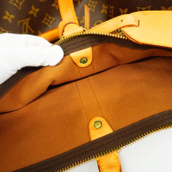 1240001052793 12 Louis Vuitton Keepall 60 Monogram Bag Brown