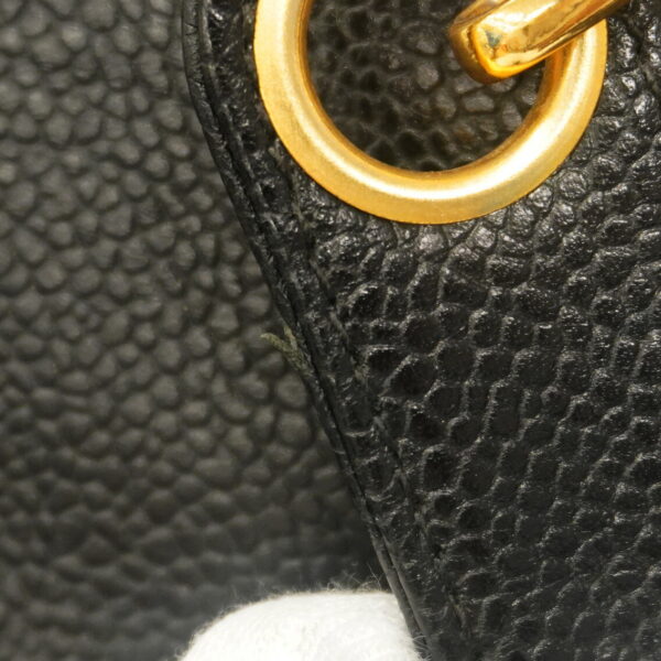 1240001052797 9 Chanel Caviar Skin Shoulder Bag Black