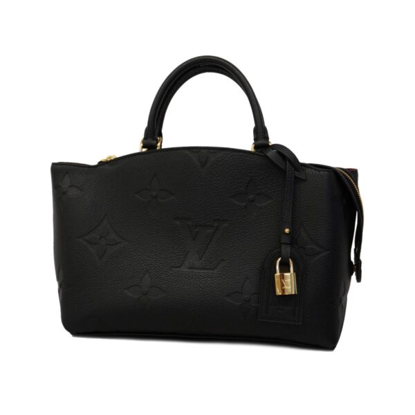 1240001052809 1 Louis Vuitton Petit Palais Monogram Empreinte Handbag Noir