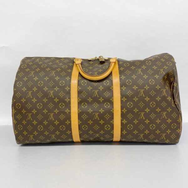 1240001052810 13 Louis Vuitton Keepall 60 Monogram Bag Brown