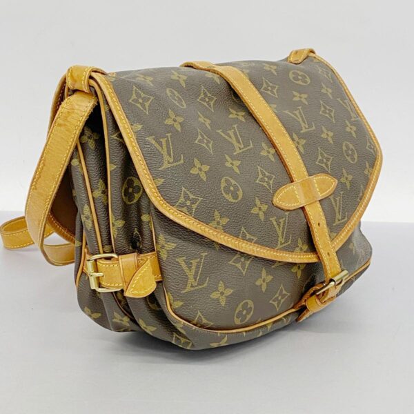 1240001052813 2 Louis Vuitton Saumur 30 Monogram Shoulder Bag Brown