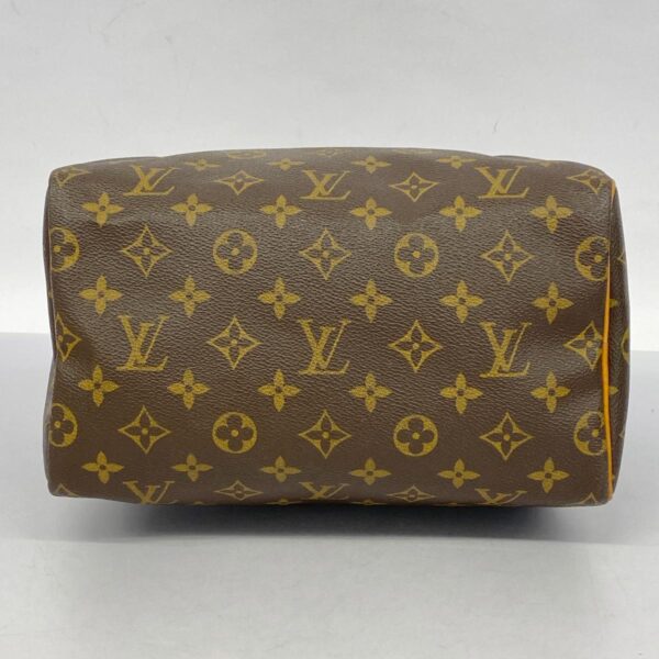 1240001052828 3 Louis Vuitton Speedy 25 Monogram Handbag Brown