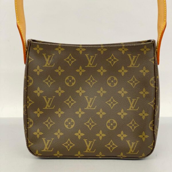 1240001052829 12 Louis Vuitton Looping MM Monogram Shoulder Bag Brown