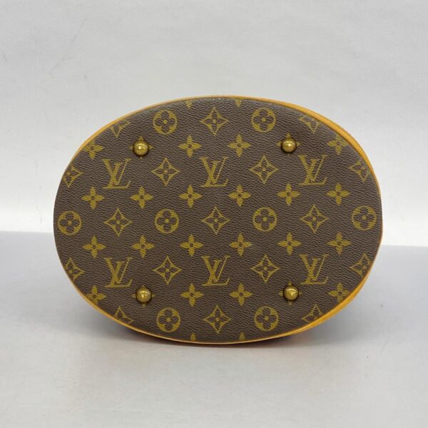 1240001052832 3 Louis Vuitton Bucket GM Monogram Tote Bag Brown