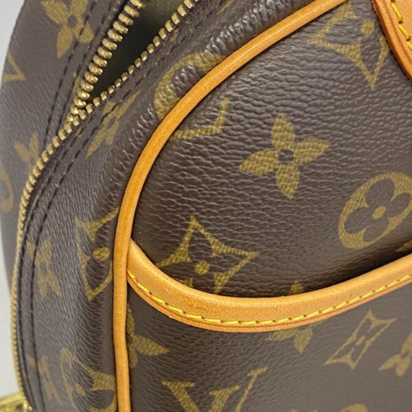 1240001052836 6 Louis Vuitton Trouville Monogram Handbag Brown