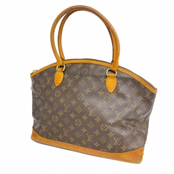 1240001052844 1 Louis Vuitton Lockit Oriental Monogram Handbag Brown