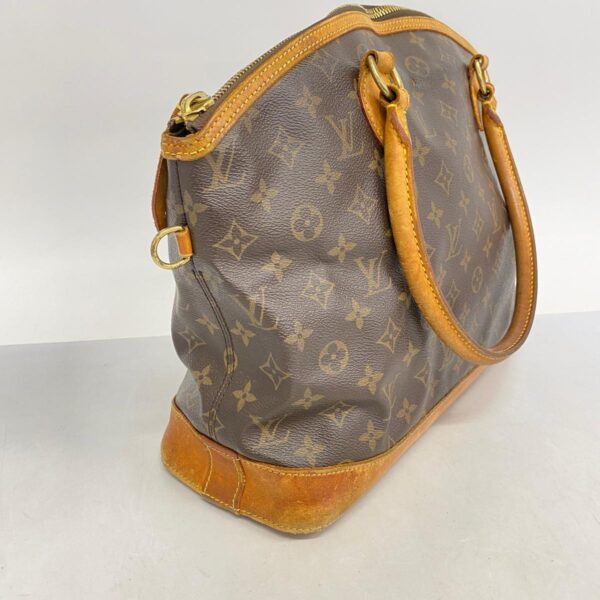 1240001052844 2 Louis Vuitton Lockit Oriental Monogram Handbag Brown