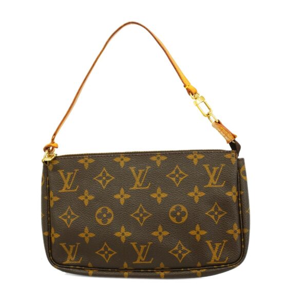 1240001052853 1 Louis Vuitton Pochette Accessory Monogram Pouch Brown