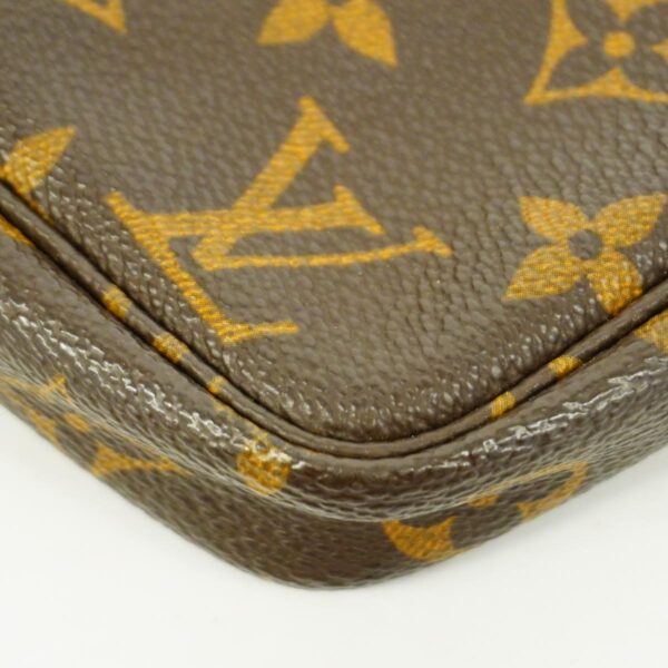 1240001052853 6 Louis Vuitton Pochette Accessory Monogram Pouch Brown