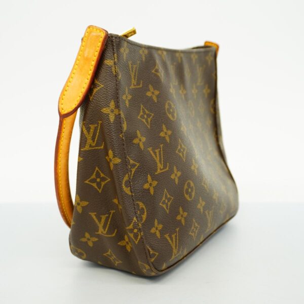 1240001052855 2 Louis Vuitton Looping MM Monogram Shoulder Bag Brown