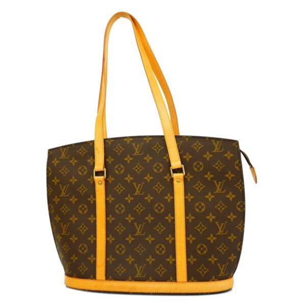 1240001052861 1 Louis Vuitton Babylon Monogram Shoulder Bag Brown