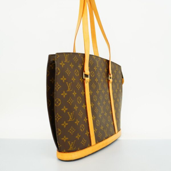 1240001052861 2 Louis Vuitton Babylon Monogram Shoulder Bag Brown