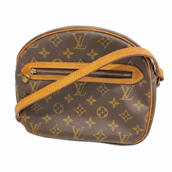 1240001052863 1 Louis Vuitton Senslis Monogram Shoulder Bag Brown