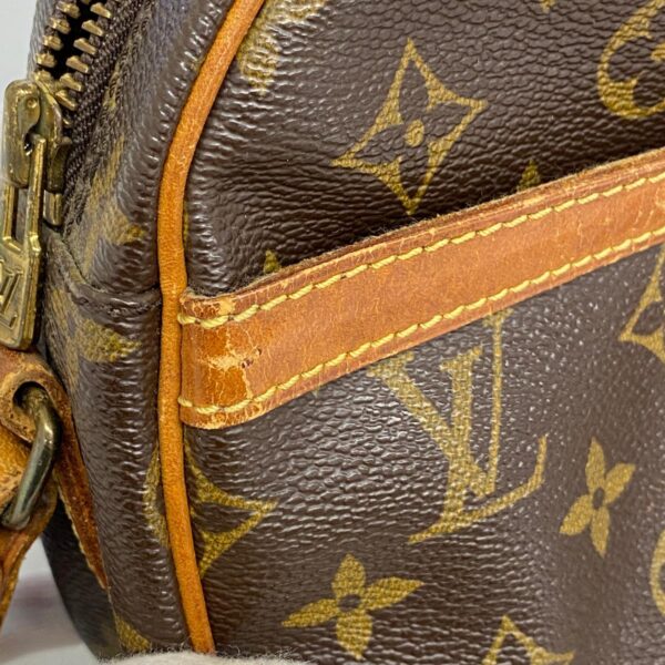 1240001052863 17 Louis Vuitton Senslis Monogram Shoulder Bag Brown