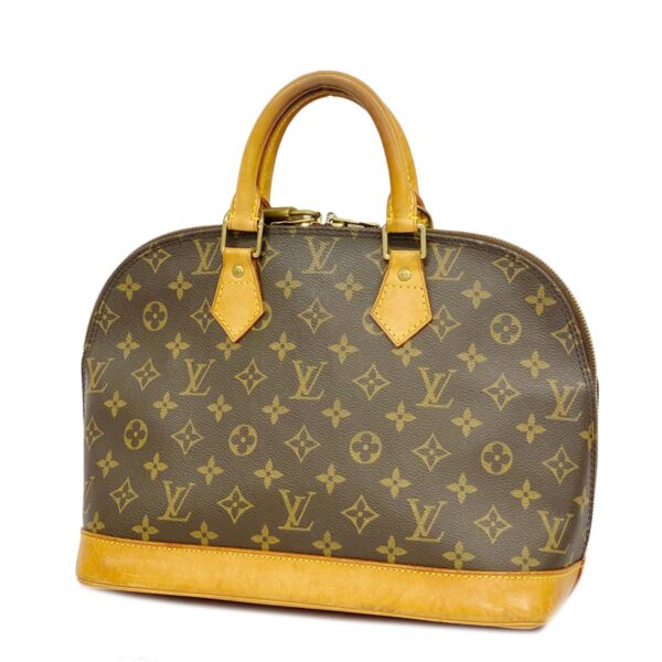 1240001052874 1 Louis Vuitton Alma Monogram Handbag Brown