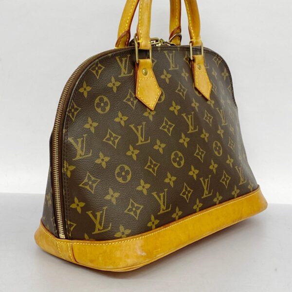 1240001052874 2 Louis Vuitton Alma Monogram Handbag Brown