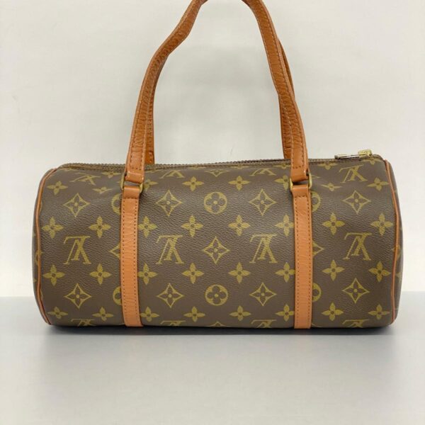 1240001052875 13 Louis Vuitton Papillon 30 Monogram Handbag Brown