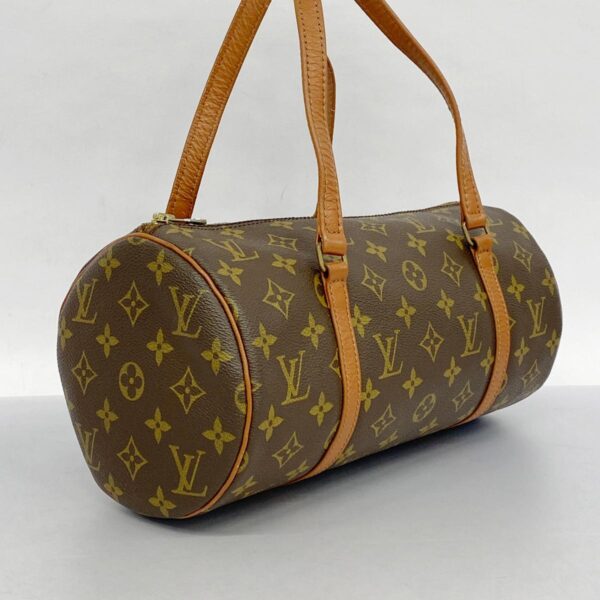 1240001052875 2 Louis Vuitton Papillon 30 Monogram Handbag Brown