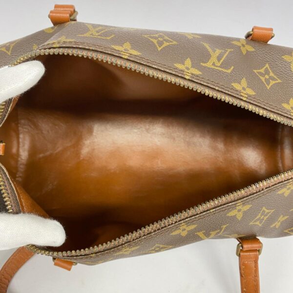 1240001052875 4 Louis Vuitton Papillon 30 Monogram Handbag Brown