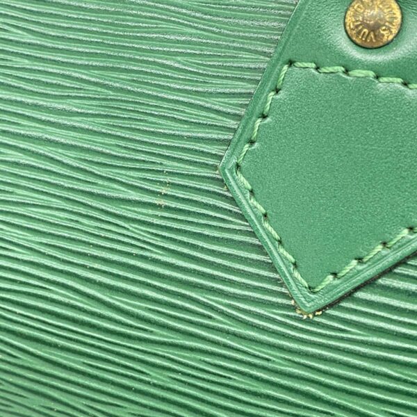 1240001052876 12 Louis Vuitton Speedy 25 Epi Handbag Borneo Green