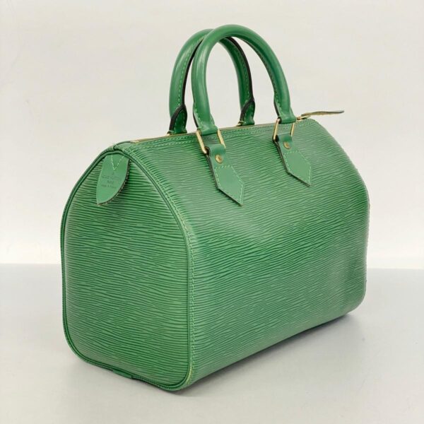 1240001052876 2 Louis Vuitton Speedy 25 Epi Handbag Borneo Green