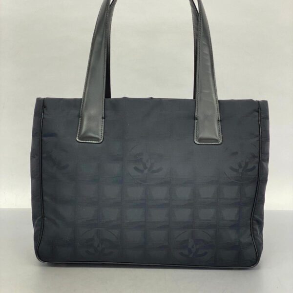 1240001052881 12 Chanel Nylon Tote Bag Black