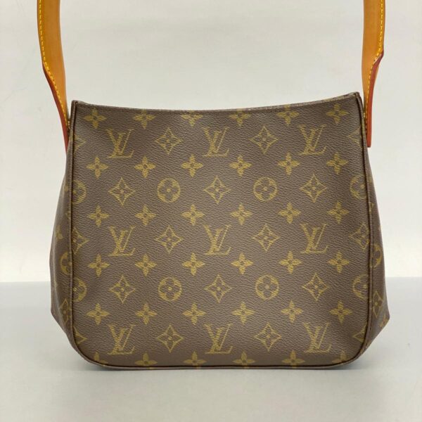 1240001052896 11 Louis Vuitton Looping MM Monogram Shoulder Bag Brown