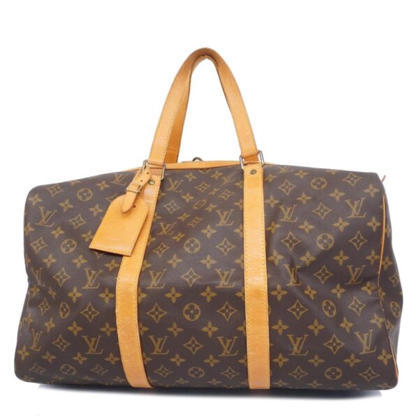 1240001052912 1 Louis Vuitton Saxophone Pool 45 Monogram Bag Brown