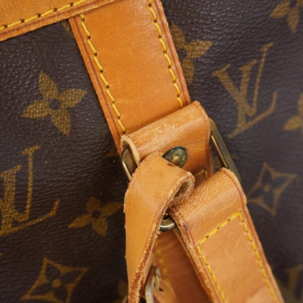 1240001052912 9 Louis Vuitton Saxophone Pool 45 Monogram Bag Brown