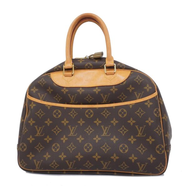 1240001052945 1 Louis Vuitton Deauville Monogram Handbag Brown