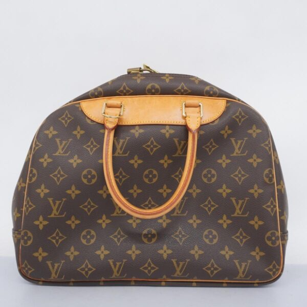 1240001052945 13 Louis Vuitton Deauville Monogram Handbag Brown