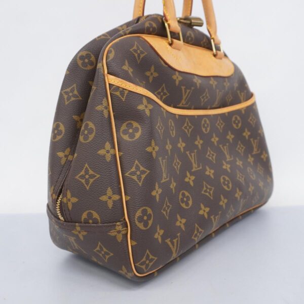 1240001052945 2 Louis Vuitton Deauville Monogram Handbag Brown