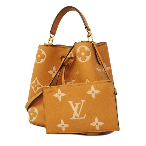 1240001052951 1 Louis Vuitton Neonoe MM Empreinte 2Way Bag Arizona Beige