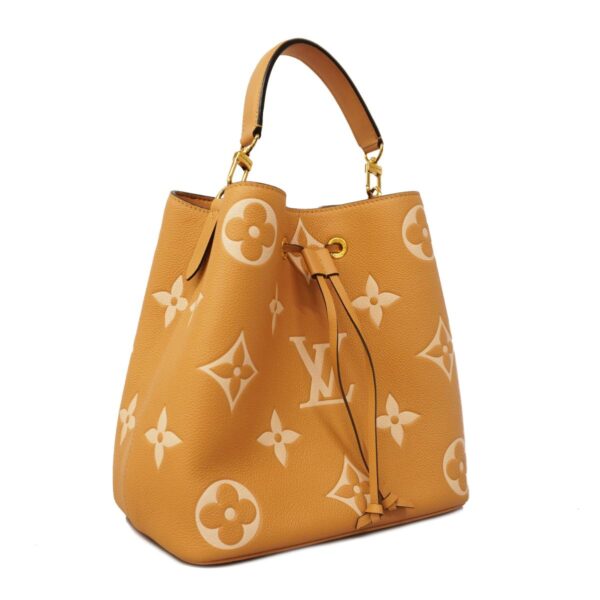 1240001052951 2 Louis Vuitton Neonoe MM Empreinte 2Way Bag Arizona Beige