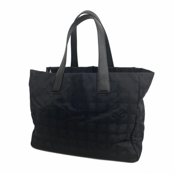 1240001052955 1 Chanel Nylon Tote Bag Black